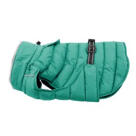 Alpine Extreme Weather Puffer Dog Coat (Color: Arcadia, Size: Small)