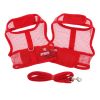 Cool Mesh Chest Strap Dog Harnesses with Leash