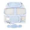 Cool Mesh Chest Strap Dog Harnesses with Leash