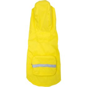 Packable Rain Gear For Dogs (Color: Yellow, Size: Small)