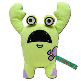 Monster Crab Dog Plush Toy (Color: Green)