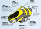 Adjustable Buoyant Dog Life Jacket