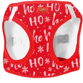 Step-In Dog Harnesses Holiday Collection - HO HO HO (Size: Small)