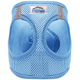 Choke Free Step-In Dog Harnesses - Solid Ultra Collection (Color: Light Blue, Size: Small)