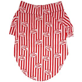 Hawaiian Camp Dog Shirt - Popcorn Box (Size: Small)