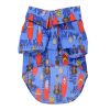 Dog Shirt Hawaiian Camp  - Ukuleles and Surfboards