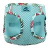 Choke Free Step-In Dog Harnesses Hawaiian Trim - Aruba Blue