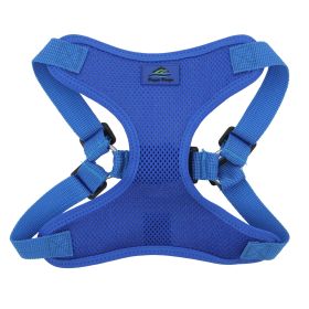Choke Free Dog Back-Clip Dog Harness (Color: Cobalt Blue, Size: Small)