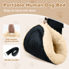 67" x 43" x 8" Large Dog Donut Beds