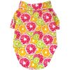 Hawaiian Camp Dog Shirt - Citrus Slice