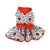 Holiday Dog Harness Dog Dress - Holly