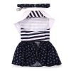 Nautical Dog Dresses with Matching Leash
