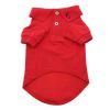 Dog Shirt Polo - Solid Flame Scarlet Red
