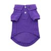 Dog Shirts Solid Polo - Ultra Violet