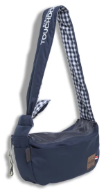 Over-The-Shoulder Hands-Free Dog Travel Slings (Color: Navy)