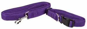 2-In-1 Adjustable Mesh Dog Leash and Collar