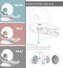 Snail Shaped 2-in-1 Automatic Food and Dog Water Bowl