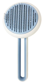 Modern Bristle  Deshedder Dog Comb (Color: Blue)