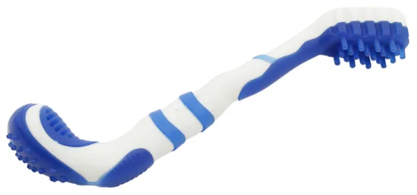 Durable Tooth Brush Dental Care for Dogs (Color: Blue)