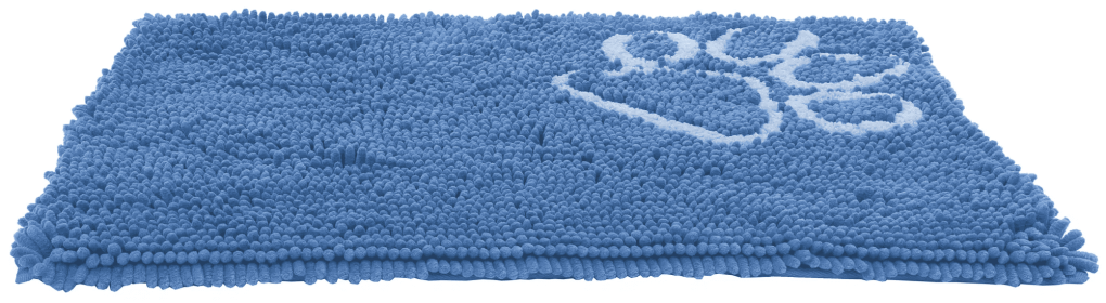 Quick-Drying Anti-Skid Dog Mats (Color: Blue)