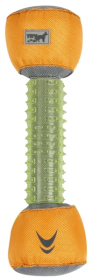 Nylon and Rubber Floating Dental Dog Fetch Toy (Color2: Green/Orange)