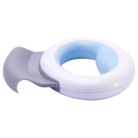 Handheld Travel Flexible Dog Comb (Color: Blue)
