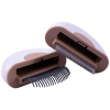 2-in-1 Travel Dog Combs and Deshedder