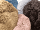 Plush and Soft Rounded Dog Donut Beds