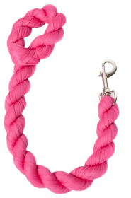 Industrial-Strength Shock Absorption Braided Dog Leash (Color: Pink)