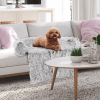 Plush Calming Bolstered Dog Beds