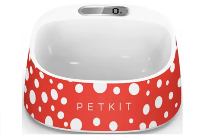 PETKIT FRESH Smart Digital Feeding Dog Food Bowl (Color2: Red/White Polka Dot)