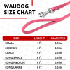 4ft Leather Rolled Dog Leash