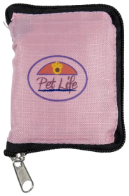 Wallet Dog Travel Bowl (Color: Pink)