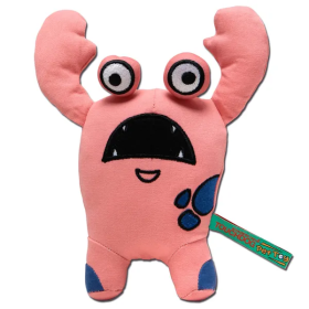 Monster Crab Dog Plush Toy (Color: Pink)