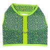 Mesh Chest Strap Dog Harnesses with Leash - Neon Green & Blue