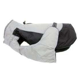 All-Weather Dog Coat - Black and Gray (Size: Small)