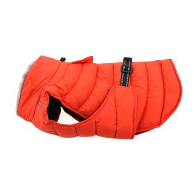 Extreme Weather Puffer Coat - Orange (Size: Small)