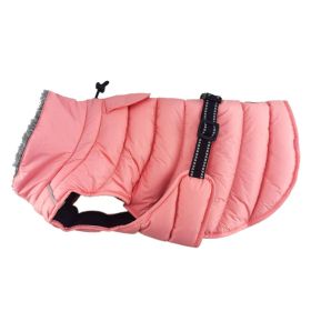 Extreme Weather Puffer Dog Coat - Peach (Size: Small)