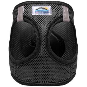 Choke Free Step-In Dog Harnesses - Solid Ultra Collection (Color: Black, Size: Small)