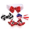 4 Interchangeable Bow Ties For Dogs Set