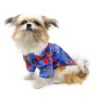Dog Shirt Hawaiian Camp  - Ukuleles and Surfboards