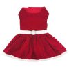 Holiday Dog Dress - Red Velvet Sparkle
