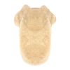 Soft Plush Dog Sweaters - Cream
