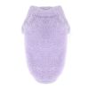 Soft Plush Dog Sweaters - Lavender