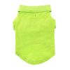 Dog Shirts Solid Polo - Green Flash