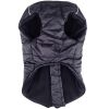 Zip-up Dog Puffer Vest For Dogs - Black