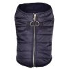 Zip-up Dog Puffer Vest For Dogs - Black