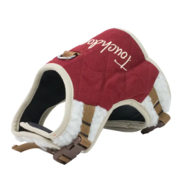 Adjustable Fashionable Dog Walking Sets (Color: Red, Size: Medium)