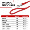 4ft Leather Rolled Dog Leash
