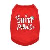 Santa Paws Dog Shirt - Red